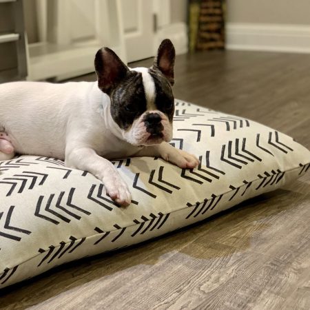 Modern Mud Cloth Pillow Bed