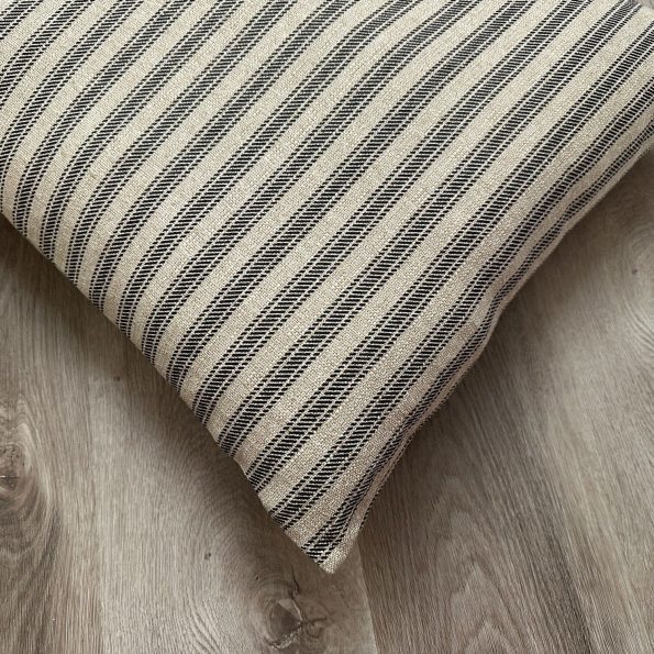 Dog-Pillow-Bed-Ticking-Stripe-Corner